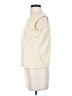 Petite Sophisticate Ivory Sleeveless Blouse Size S - photo 5