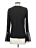 Perseption Concept Black Long Sleeve Blouse Size S - photo 2