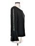 Perseption Concept Black Long Sleeve Blouse Size S - photo 4