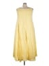 Torrid 100% Polyester Yellow Casual Dress Size 3X Plus (3) - photo 1