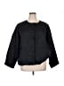 Eileen Fisher 100% Cupro Solid Black Jacket Size XL - photo 1