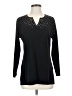 misook 100% Acrylic Black Long Sleeve Top Size S - photo 1
