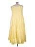 Torrid 100% Polyester Yellow Casual Dress Size 3X Plus (3) - photo 2