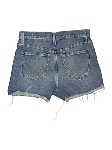 Madewell High-Rise Denim Shorts in Burke Wash: Button-Front Edition (view 2)