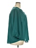 Torrid 100% Polyester Teal 3/4 Sleeve Blouse Size 2X (2) - photo 4