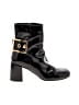 Jeffrey Campbell Black Ankle Boots Size 6 - photo 1