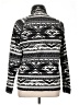 Eddie Bauer 100% Polyester Print Black Turtleneck Sweater Size XL - photo 2