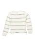 Crewcuts Outlet Stripes Ivory Pullover Sweater Size 8 - 9 - photo 1