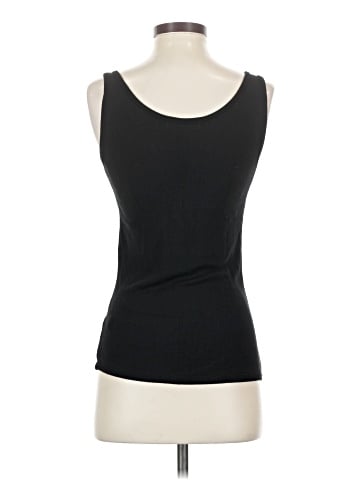 Black Rivet Sleeveless Top (view 2)