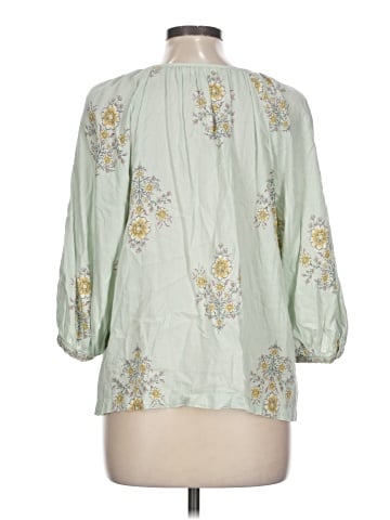 LC Lauren Conrad 3/4 Sleeve Blouse (view 2)