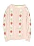 Mini Boden Hearts Pink Pullover Sweater Size 6 - 7 - photo 1