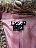 XOXO Plaid Gray Blazer Size M - photo 6
