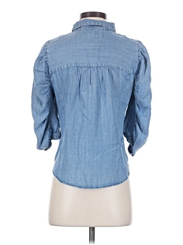 Splendid 3/4 Sleeve Button-Down Shirt (view 2)