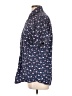 Lee 100% Cotton Print Blue Short Sleeve Button-Down Shirt Size L - photo 5