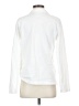 Lands' End 100% Baumwolle Ivory Long Sleeve Blouse Size S - photo 2