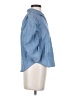 Splendid 100% Lyocell Blue 3/4 Sleeve Button-Down Shirt Size XS - photo 4