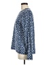 Lands' End 100% Cotton Blue Long Sleeve Blouse Size M (tall) - photo 5