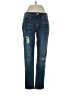 Vigoss Hearts Blue Jeans Size 27 waist - photo 1