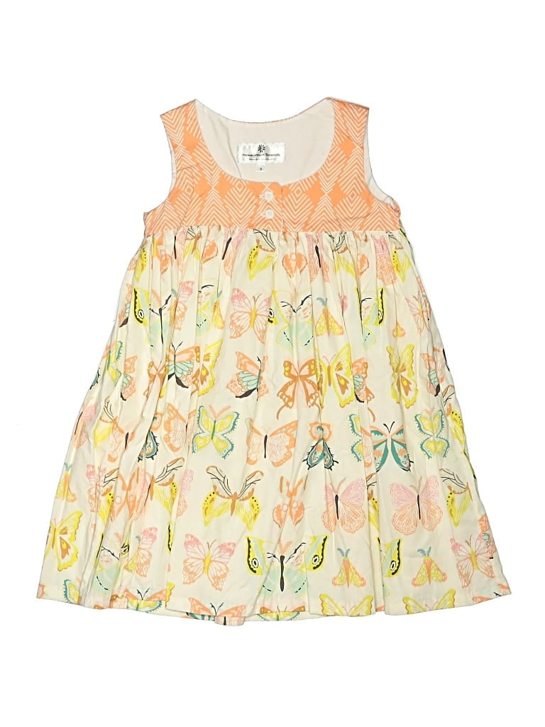 Pre-owned Assorted Brands Kids' Dress In Yellow