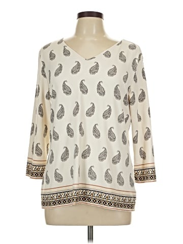 Charter Club 3/4 Sleeve Blouse (view 1)