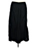 J.Jill 100% Silk Solid Black Silk Skirt Size 16 Petite - photo 1