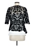 Say What? 100% Cotton Black Kimono Size M - photo 2