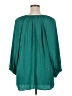 Jones & Co 100% Polyester Teal 3/4 Sleeve Blouse Size 1X - photo 2