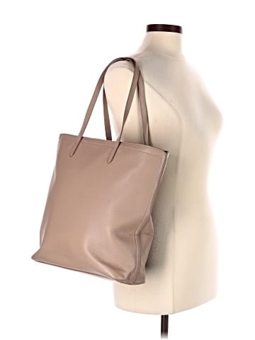 Draper James Leather Tote (view 2)