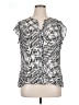 Worthington 100% Polyester Silver Sleeveless T-Shirt Size XL - photo 1