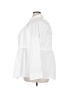 Torrid White Long Sleeve Button-Down Shirt Size 4X Plus (4) - photo 5