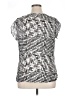 Worthington 100% Polyester Silver Sleeveless T-Shirt Size XL - photo 2