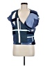 Zara Blue Sleeveless Blouse Size M - photo 1