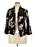 Maurices Floral Black Blazer Size XL - photo 1