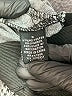 New Look Houndstooth Gray Casual Pants Size S - photo 8