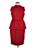 Shoshanna Red Cocktail Dress Size 12 - photo 1