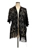 Mauve Black Kimono Size XL - photo 1