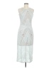 Bar III Silver Cocktail Dress Size M - photo 1