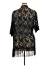 Mauve Black Kimono Size XL - photo 2