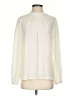 Downeast 100% Polyester Ivory Long Sleeve Blouse Size S - photo 1