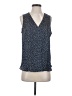 Banana Republic 100% Polyester Blue Sleeveless Blouse Size S - photo 1