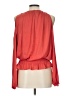 Alfani 100% Polyester Red Sleeveless Blouse Size L - photo 2