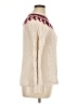J.Crew Argyle Ivory Pullover Sweater Size M (estimated) - photo 4