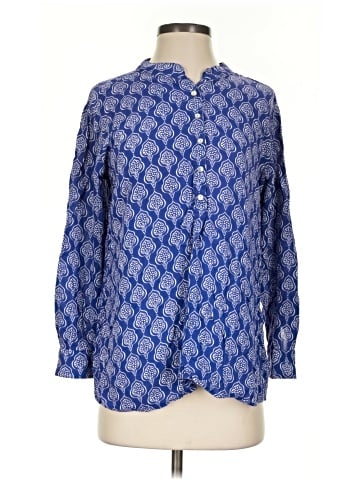 Rock Flower Paper Long Sleeve Polo (view 1)