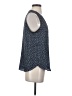 Banana Republic 100% Polyester Blue Sleeveless Blouse Size S - photo 4