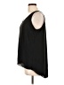 Joan Vass 100% Polyester Black Sleeveless Blouse Size L - photo 5