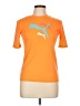 Puma 100% Polyester Orange Active T-Shirt Size L - photo 1