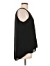 Joan Vass 100% Polyester Black Sleeveless Blouse Size L - photo 4