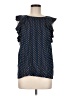 Ann Taylor LOFT Blue Sleeveless Blouse Size M - photo 1