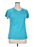 Blue Star Clothing Co. 100% Polyester Teal Active T-Shirt Size XL - photo 1