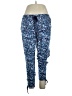 Cuddl Duds Paisley Blue Casual Pants Size 1X - photo 1